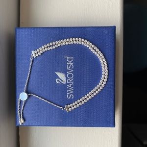 Double band Swarovski bracelet